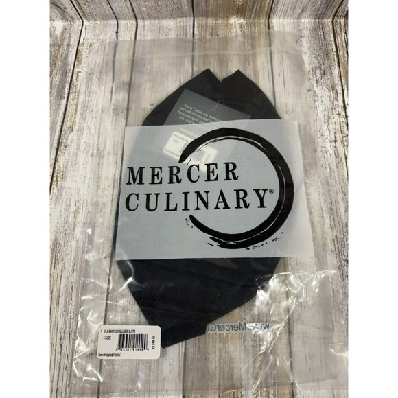 Mercer Culinary M60075BCS Millennia Adjustable Baker's Scull Cap Black - Picture 3 of 6